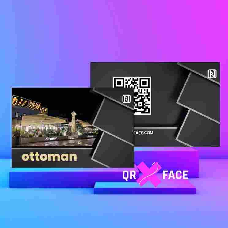 qrxface dijital kartvizitleri